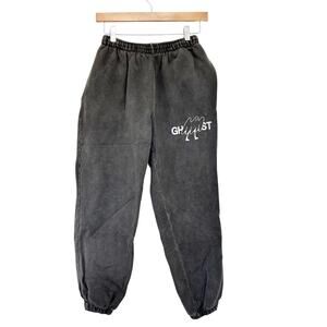 Lonely Ghost Gray Joggers Sz S